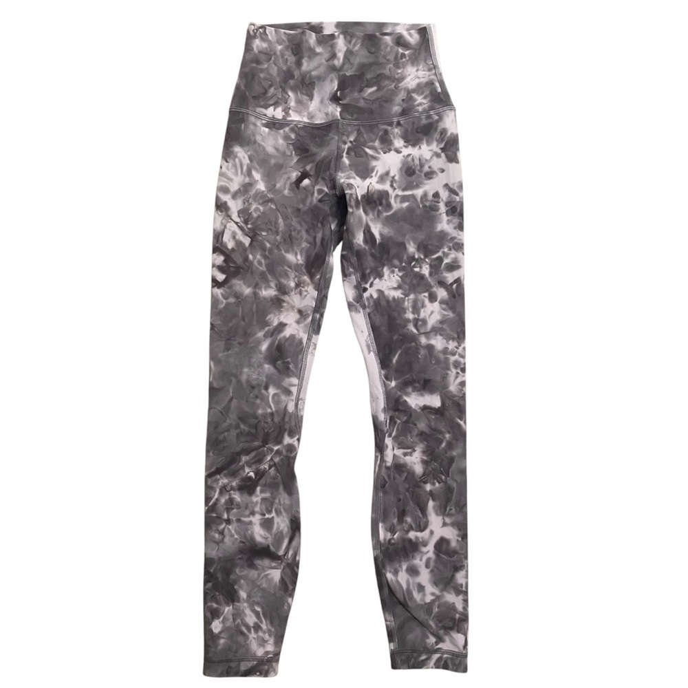 Lululemon Women's Gray Patterned Leggings
